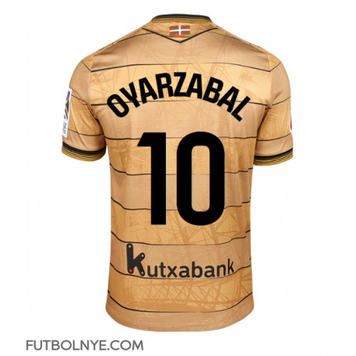 Camiseta Real Sociedad Mikel Oyarzabal #10 Visitante Equipación 2024-25 manga corta